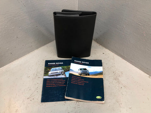 Range Rover L322 Handbook Manual User Guides in Wallet Pre-Facelift R24036