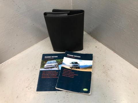 Range Rover L322 Handbook Manual User Guides in Wallet Pre-Facelift R24036