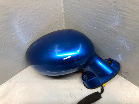 Mazda MX5 Wing Mirror Assembly Off Side Winning Blue Metallic MK3 2006 to 2014
