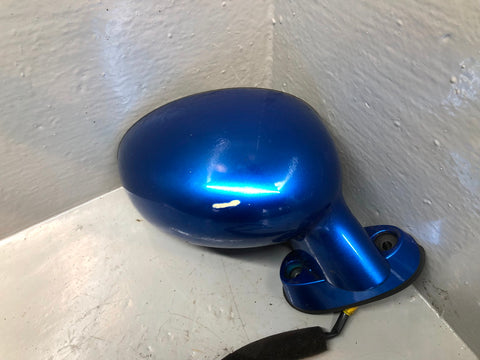 Mazda MX5 Wing Mirror Assembly Off Side Winning Blue Metallic MK3 2006 to 2014