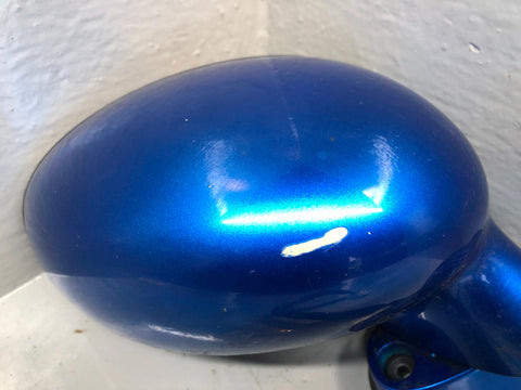 Mazda MX5 Wing Mirror Assembly Off Side Winning Blue Metallic MK3 2006 to 2014