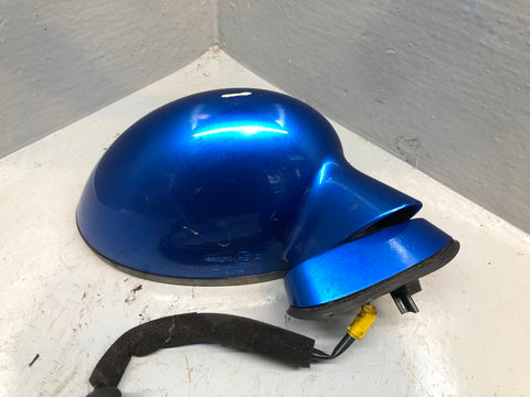Mazda MX5 Wing Mirror Assembly Off Side Winning Blue Metallic MK3 2006 to 2014