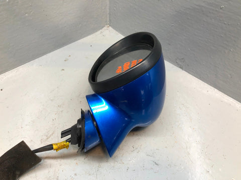 Mazda MX5 Wing Mirror Assembly Near Side Winning Blue Metallic MK3 2006 to 2014