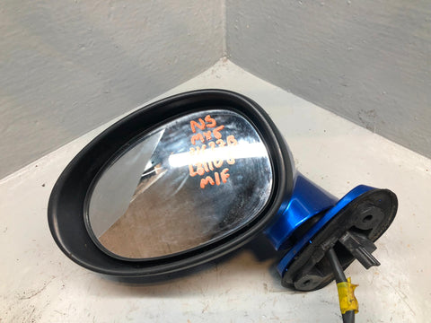 Mazda MX5 Wing Mirror Assembly Near Side Winning Blue Metallic MK3 2006 to 2014