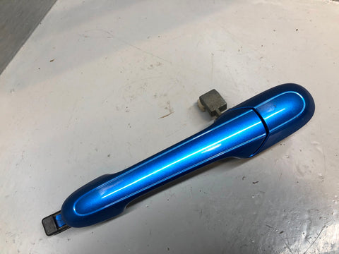 Mazda MX5 Door Handle Passenger Left Exterior MK3 NC Winning Blue Metallic 27B