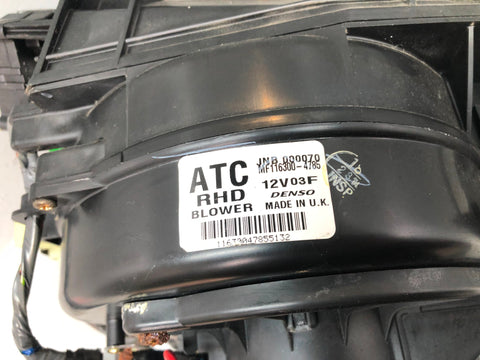 Discovery 2 Heater Blower Motor Assembly JNB000070 Land Rover 1998 to 2004