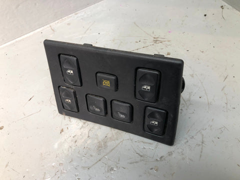 Discovery 2 Electric Window Switch Pack Black Land Rover 2002 to 2004 R19026