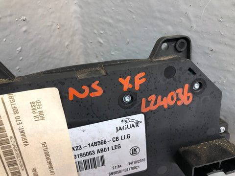 Jaguar XF Seat Adjustment Switch Near Side 9X23-14B566-CB X250 2007 to 2015