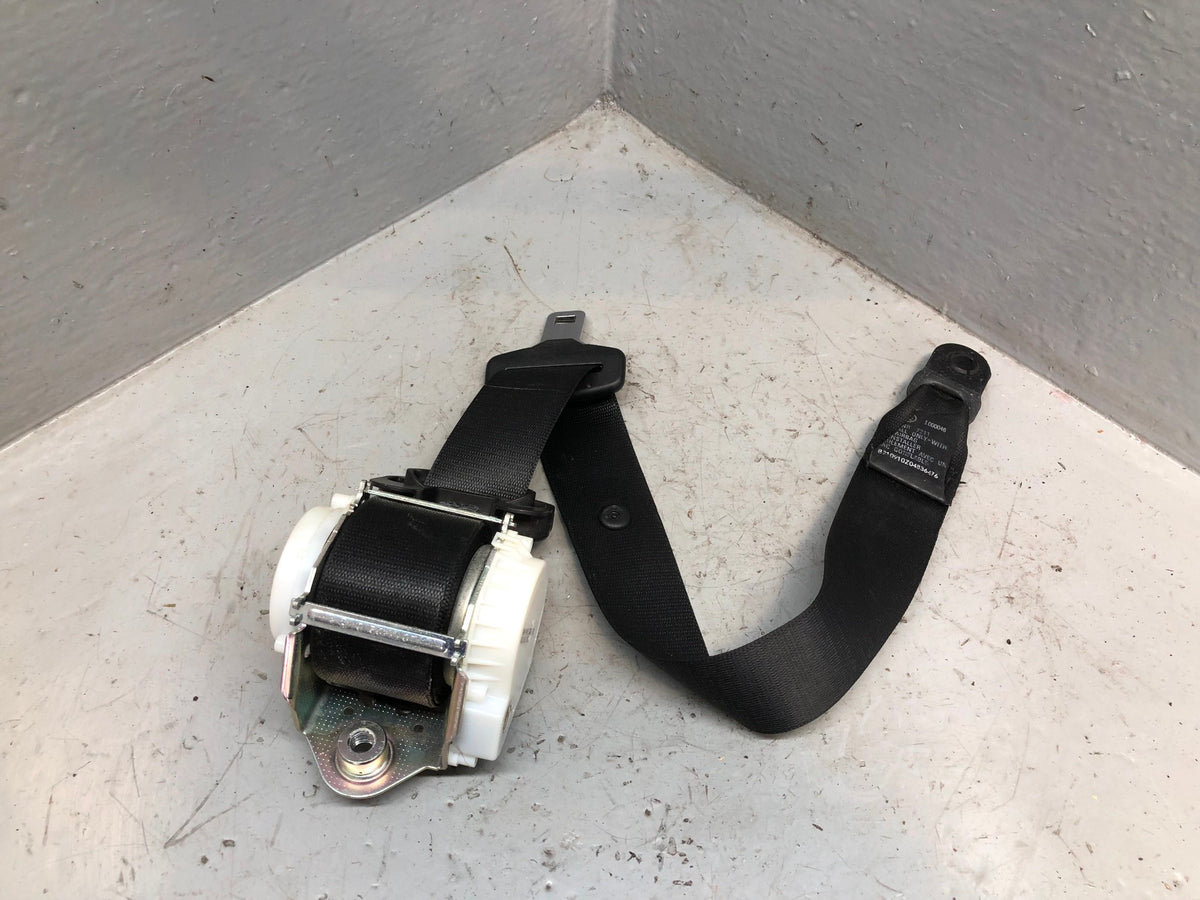 Jaguar XF Seat Belt Near Side Front Left in Black X250 2007 to 2015