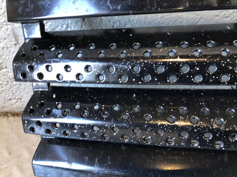 Range Rover L322 Front Grille Grey Aftermarket Black Grill 2002 to 2005 R19095
