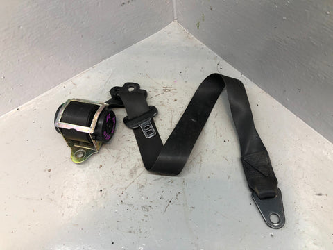 Discovery 2 Seat Belt Assembly Off Side Front in Black Land Rover 1998 to 2004