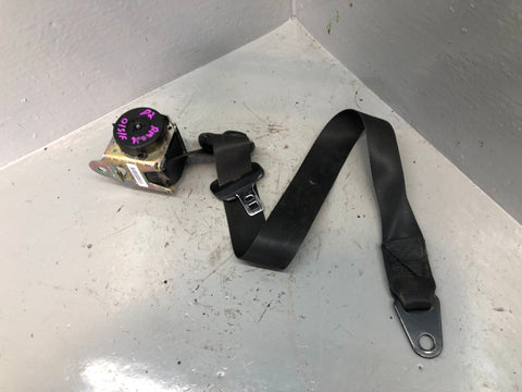 Discovery 2 Seat Belt Assembly Off Side Front in Black Land Rover 1998 to 2004