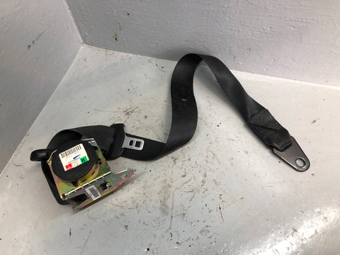 Discovery 2 Seat Belt Assembly Off Side Front in Black Land Rover 1998 to 2004