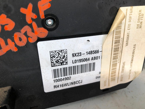 Jaguar XF Seat Adjustment Switch Off Side 9X23-14B566 X250 2007 to 2015