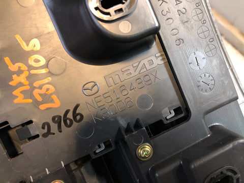 Mazda MX5 Centre Console Arm Rest Black MK3 NC 2006 to 2014