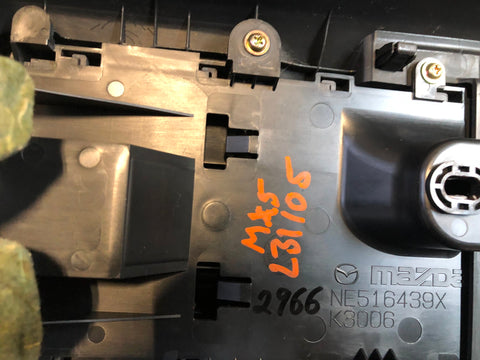 Mazda MX5 Centre Console Arm Rest Black MK3 NC 2006 to 2014