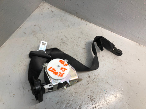 Jaguar XF Seat Belt Off Side Front Right in Black X250 2007 to 2015