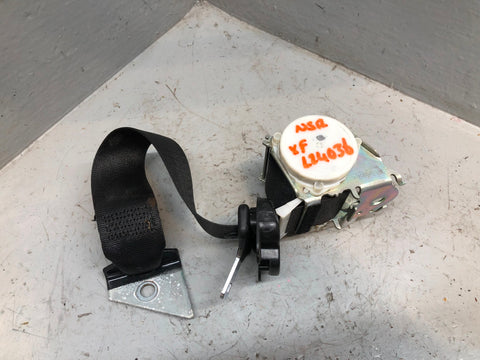 Jaguar XF Seat Belt Near Side Rear Left in Black X250 2007 to 2015
