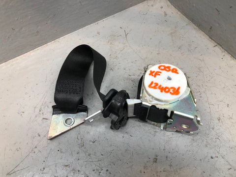Jaguar XF Seat Belt Off Side Rear Right in Black X250 2007 to 2015
