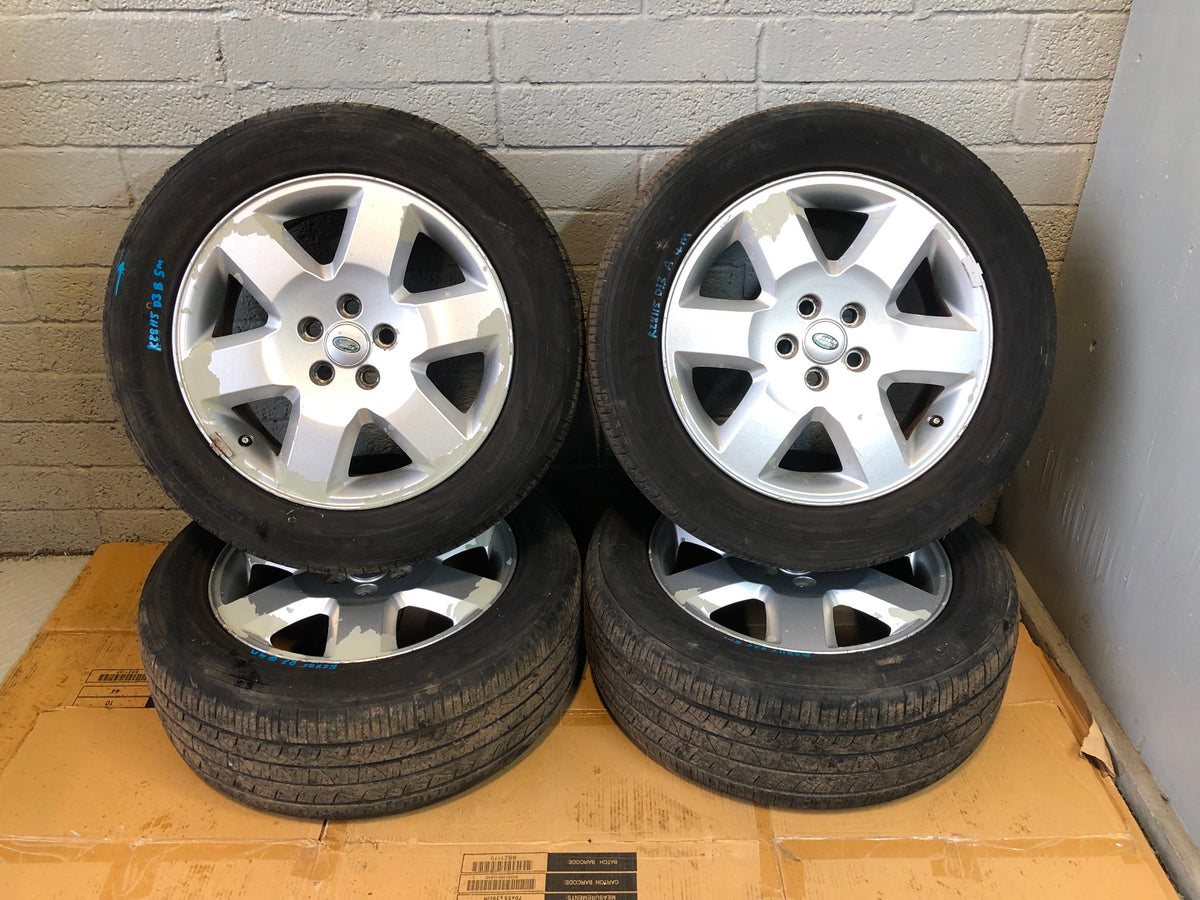 Discovery 3 Alloy Wheels with Tyres Set of 4x 255/55R19 Land Rover K28115