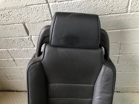 Discovery 2 Seats Black Manual Full Leather x5 Land Rover 1998 to 2004 R19026