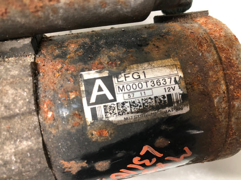 Mazda MX-5 Starter Motor M000T36371 2.0 L MK3 NC 2006 to 2014