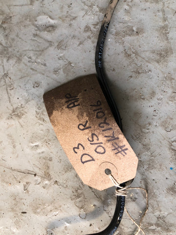 Discovery 3 Air Line Suspension Pipe Off Side Rear Right Land Rover 2004 to 2009