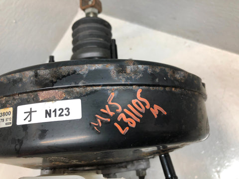 Mazda MX-5 Brake Master Cylinder and Servo N12343800 MK3 NC 2006 to 2014