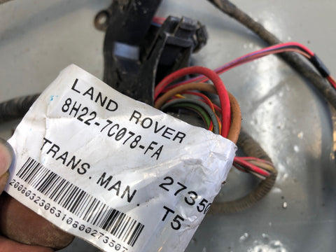 Discovery 3 Manual Gearbox Wiring Loom 8H22-7C078-FA Land Rover