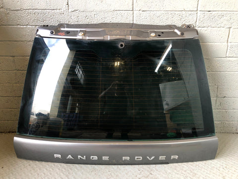 Range Rover L322 Tailgate Upper with Glass Stornoway Grey 2002 to 2013 L24026