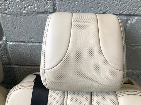 Range Rover L322 Leather Seats Ivory Heated Facelift 2010 to 2013 L24026