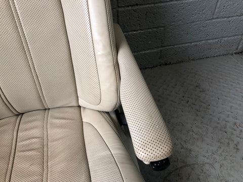 Range Rover L322 Leather Seats Ivory Heated Facelift 2010 to 2013 L24026