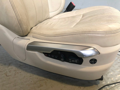 Range Rover L322 Leather Seats Ivory Heated Facelift 2010 to 2013 L24026