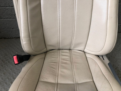 Range Rover L322 Leather Seats Ivory Heated Facelift 2010 to 2013 L24026