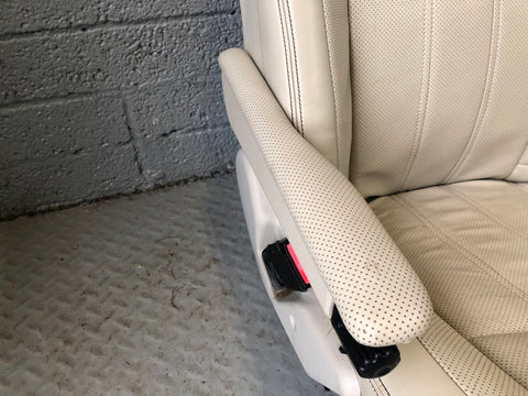 Range Rover L322 Leather Seats Ivory Heated Facelift 2010 to 2013 L24026
