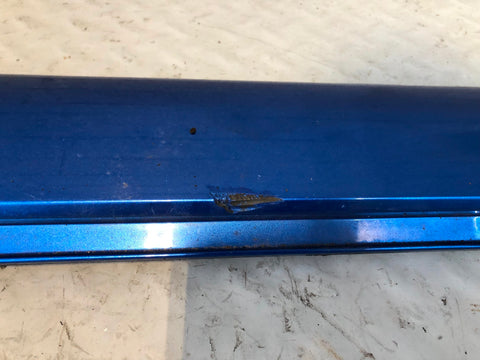 Mazda MX-5 Sill Trims Pair External Mk3 NC Winning Blue Metallic 2006 to 2014