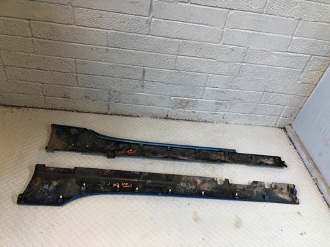 Mazda MX-5 Sill Trims Pair External Mk3 NC Winning Blue Metallic 2006 to 2014