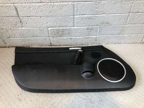 Mazda MX-5 Door Cards Pair of in Black with Silver Trim MK3 NC 2006 to 2014