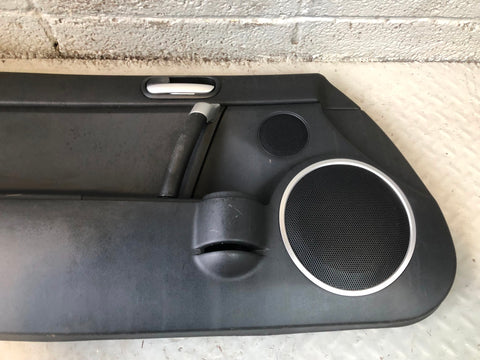 Mazda MX-5 Door Cards Pair of in Black with Silver Trim MK3 NC 2006 to 2014