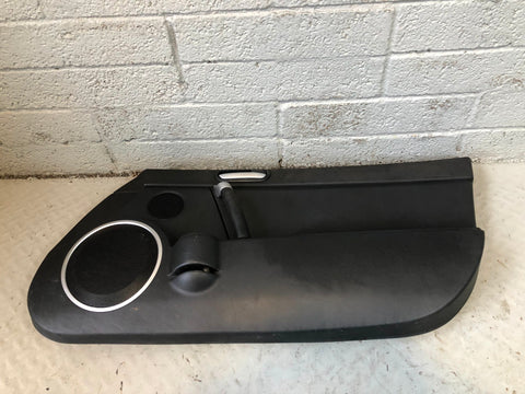 Mazda MX-5 Door Cards Pair of in Black with Silver Trim MK3 NC 2006 to 2014