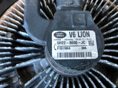 Range Rover Sport Viscous Fan and Coupling 5H22-8600-JC 2.7 TDV6 L320