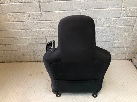 Mazda MX-5 Seats Pair of in Black Cloth Fabric Mk3 NC1 2006 to 2008