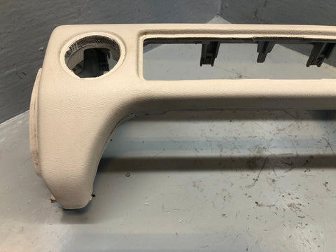 Range Rover L322 Centre Console Air Vent Trim in Ivory 2009 to 2012