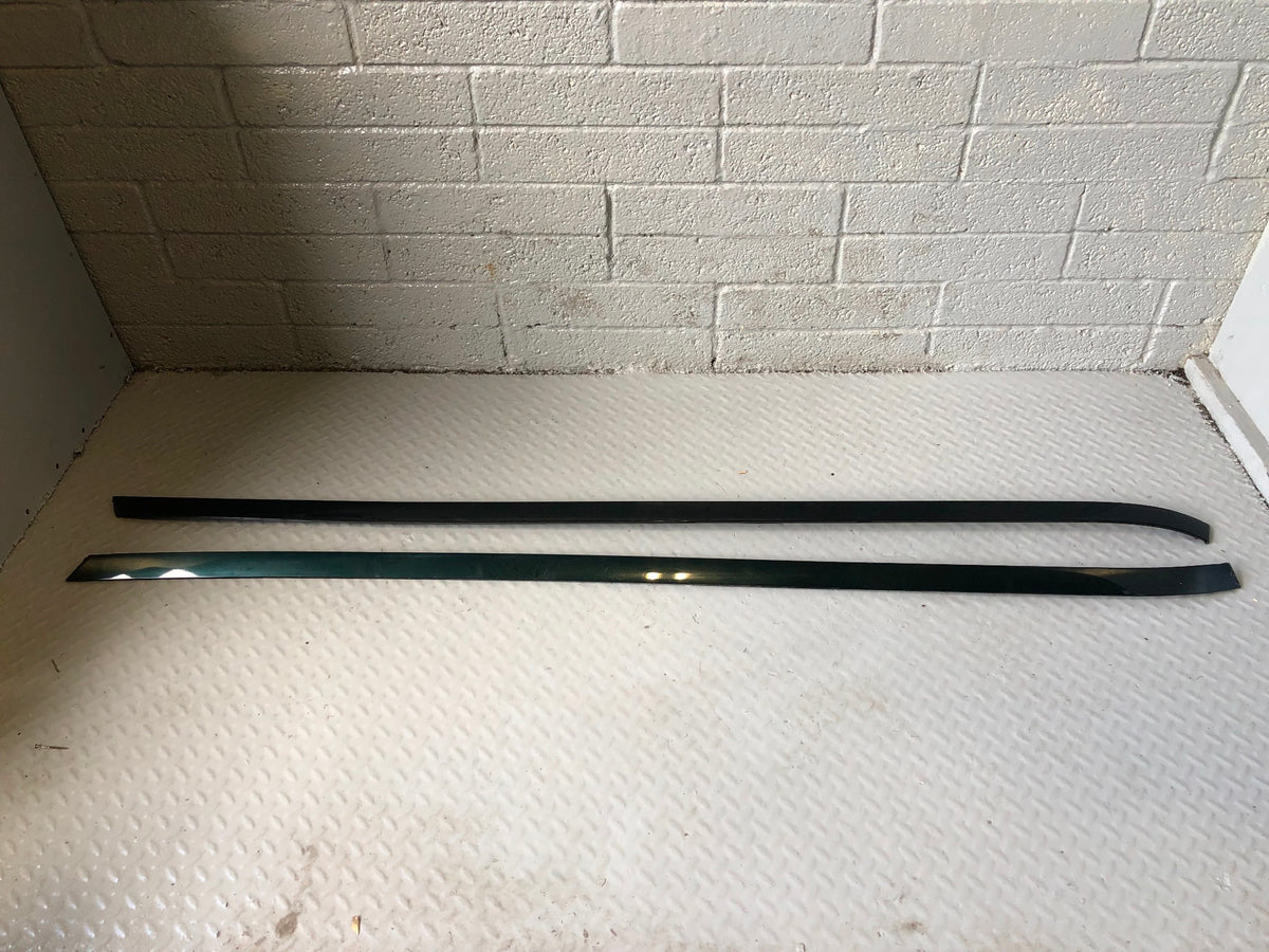 Range Rover L405 Roof Channel Trim Strip Pair Aintree Green 2013 to 2017