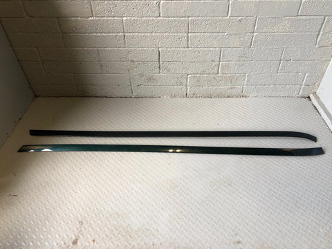 Range Rover L405 Roof Channel Trim Strip Pair Aintree Green 2013 to 2017