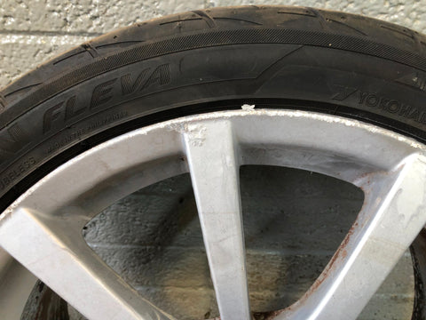 Mazda MX-5 Alloy Wheels with Tyres 205/45R17 MK3 NC 2006 to 2014