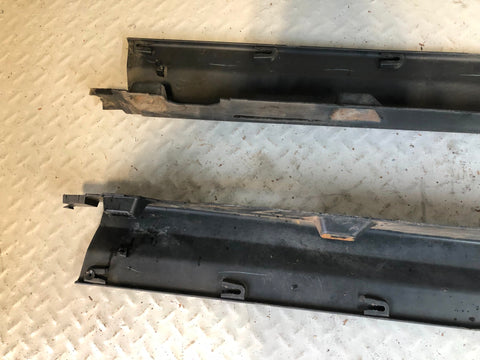 Freelander 2 Sill Cover Trims Pair Land Rover 2006 to 2011 Black Plastic R09125