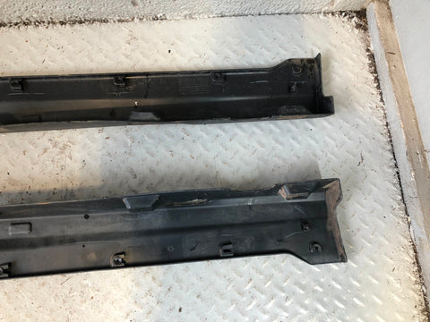 Freelander 2 Sill Cover Trims Pair Land Rover 2006 to 2011 Black Plastic R09125