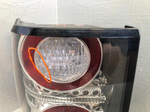 Range Rover L322 Tail Near Side Rear Light LED Grey Insert Facelift L24026