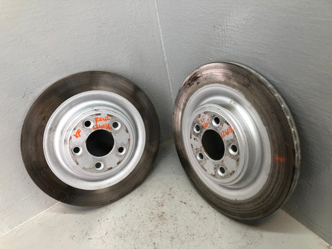 Jaguar XF Brake Discs Pair of Rear Standard X250 2007 to 2015 L24036
